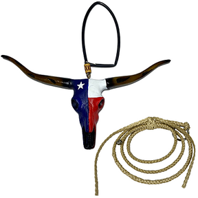 Enfeite De Retrovisor Long Horn + Mini Laço