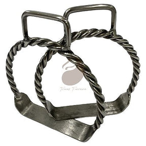 Estribo INOX - N. Sra Dourado Torcido